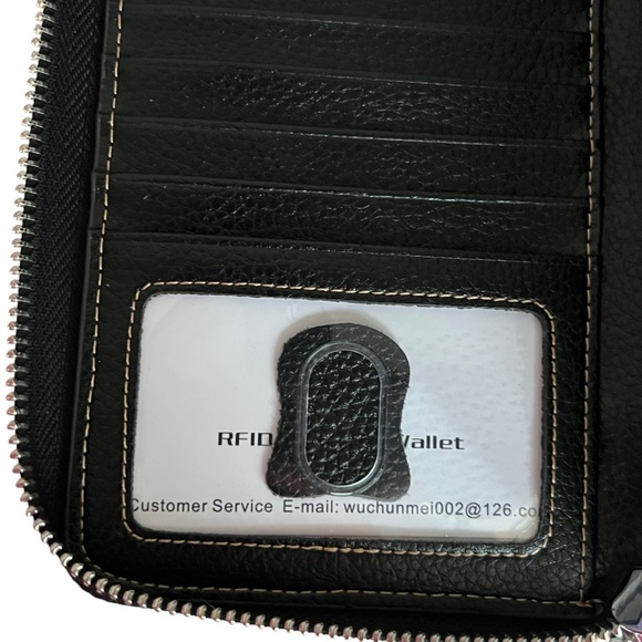 New Lavemi Black Wallet in Box - Picture 10 of 16